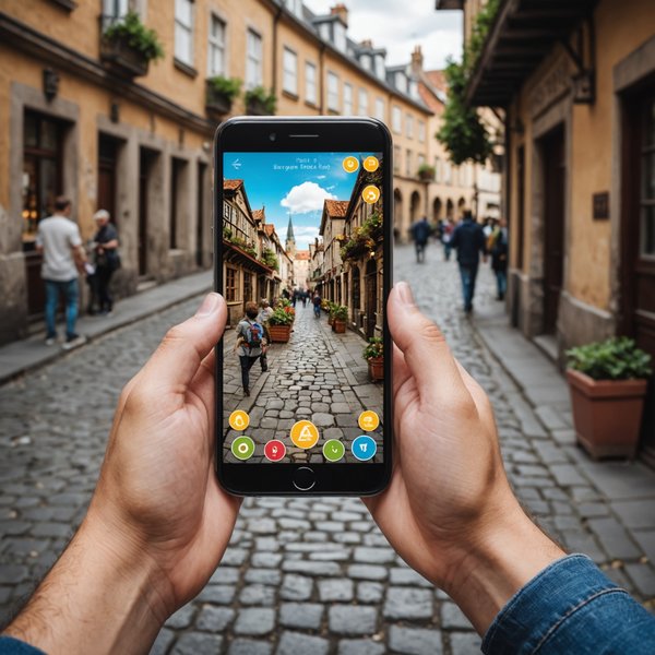 Quels sont les avantages de l'utilisation de la réalité augmentée pour les jeux de chasse au trésor?